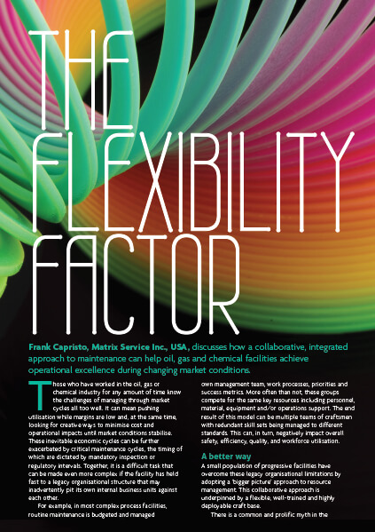 Hydrocarbon Engineering The Flexibility Factor cover image