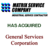 Matrix Service Company Industrial Service Contractor Logo
