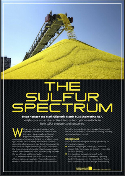 the sulfur spectrum cover image