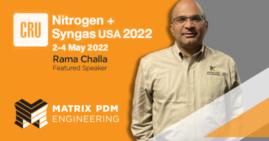 Rama Challa speaks at Syngas