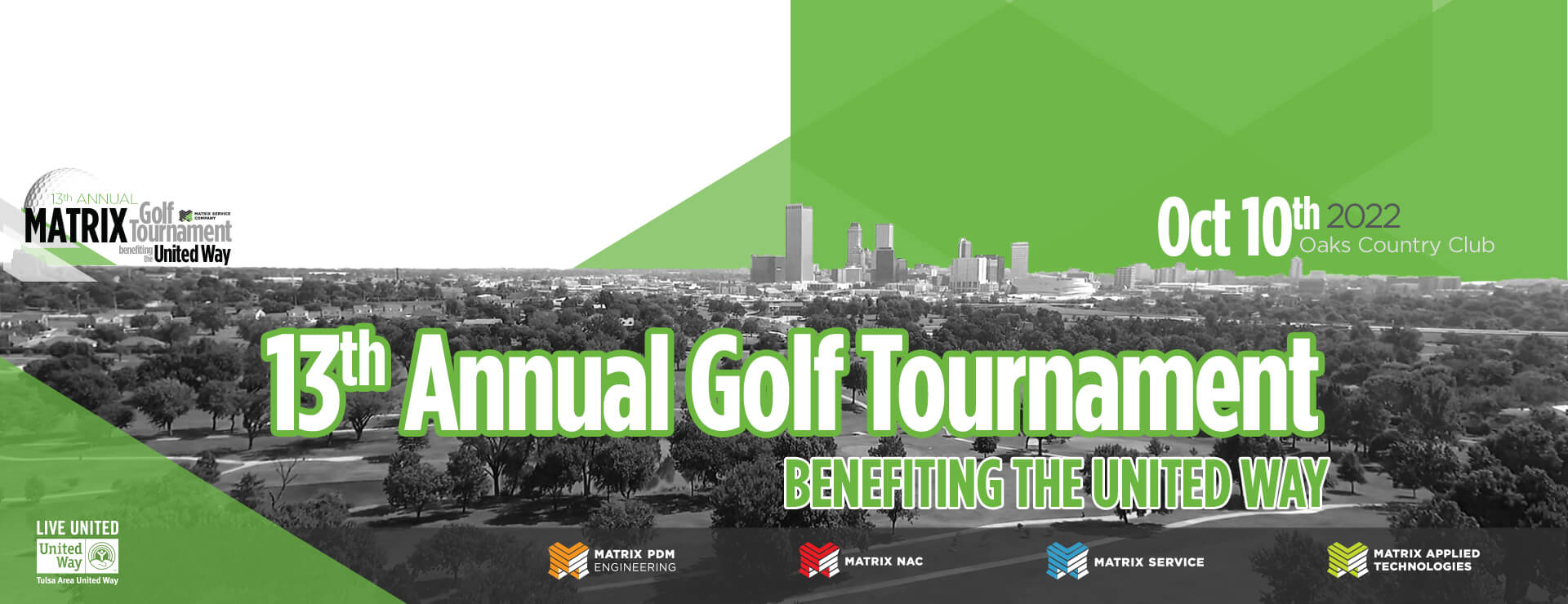 Matrix Golf Tournament benefitting the Tulsa Area United Way - Oct 10, 2022